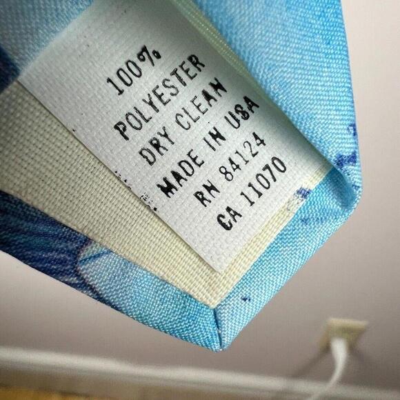 1994 Vintage Florida Marlins Ralph Marlin MLB Baseball Neck Tie - Made in USA - Picture 2 of 6